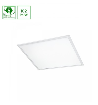 60x60 LED paneel, 45W - 102lm/W, 6000K, 5 jaar garantie
