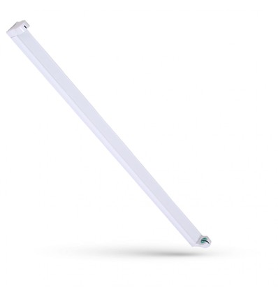 60cm T8 LED-armatuur - Voor 1x 60cm LED-buis, IP20, wit, koppelbaar