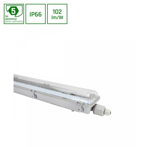 Limea LED 36W 120cm - koud wit, garage, transparant