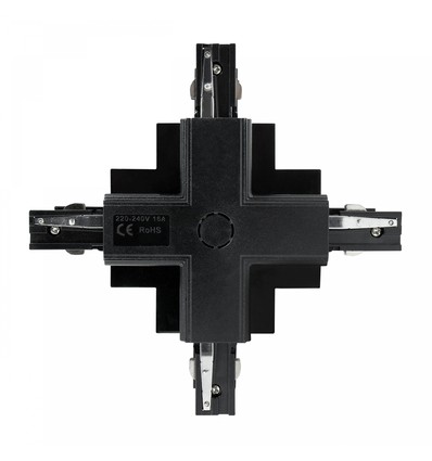 SPS INBOUW CONNECTOR + ZWART SPECTRUM