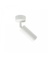 GU10 mini wand/plafondspot - Wit, opbouw, IP20, zonder lichtbron