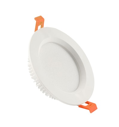 12W Ø14cm DURE 3 MAX inbouwpanel - 133lm/W, IP44 badkamer, wit, Gat: Ø11cm, 5 jaar garantie