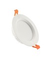 12W Ø14cm DURE 3 MAX inbouwpanel - 133lm/W, IP44 badkamer, wit, Gat: Ø11cm, 5 jaar garantie