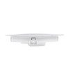 12W Ø17cm 2-in-1 inbouw / opbouw paneel - 125lm/W, 3000K, rond, witte rand