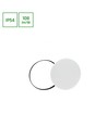 18W LED plafondlamp met sensor - Ø22cm, witte rand, ingebouwde bewegingssensor