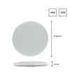 32W LED plafondlamp met sensor - Ø38cm, 3000K, 3380lm, witte rand, ingebouwde bewegingssensor