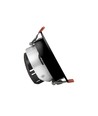 Fiale Comfort inbouwspot - Aluminium, zonder lichtbron, IP20, witte rand