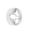 6W Ø11,5cm 2-in-1 inbouw- en opbouwpanel - 750lm, 4000K, witte rand, rond design