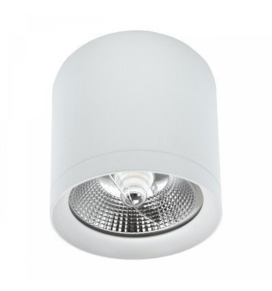 Chloe AR111 GU10 - Anti-Glans, 230V, IP20, 118x110mm, Wit, Rond, Zonder Lichtbron