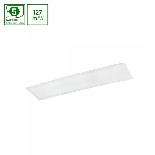 30x120 LED paneel, 30W - 127lm/W, 3000K, 5 jaar garantie, witte rand