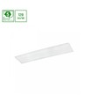 30x120 LED paneel, 40W - 128lm/W, 3000K, 5 jaar garantie, witte rand