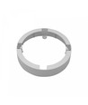 Dure 3 18W - Opbouwframe, 170x36, wit, rond