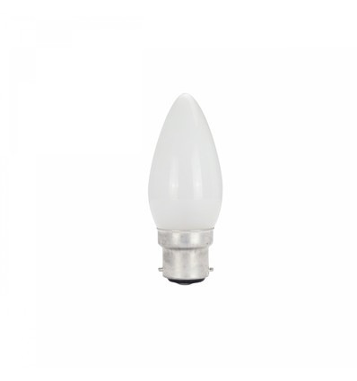 Kaarslamp B-22 40W - 230/240V, FD1171, helder