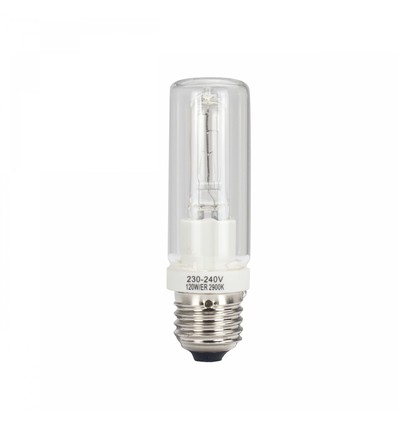 Halogeenlamp 120W - E27, 33x115mm, 230V