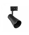 MADARA SCANDI 3-fase spanningsrail spot voor GU10 - Zwart, aluminium, zonder lichtbron, 3F4W