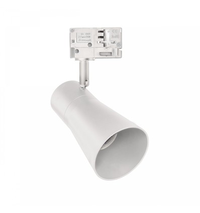MADARA Scandi GU10 - zonder lichtbron, 3-fase rails (3 circuits), 250V, IP20, 80x140x180, wit
