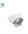 LIMEA VARIO L-connector voor armatuur - Wit, PC kunststof, 5 jaar garantie