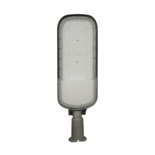 150W schemering LED straatlamp - Schemeringssensor, Ø60 mm, grijs, IP65, IK09, 230V