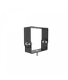 190W LED high bay - 4000K, IP66, 90 graden, zwarte behuizing, buiten/binnen