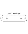 16,5cm / 12W 2G10-SMART16 HF LED-TL-buis, 2G10 - Directe vervanging