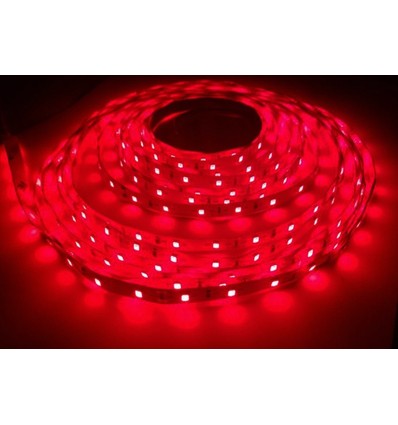 5m 4,8W/m Nabij-infrarood 730nm LED strip - 24V DC, IP20, 60 LED's per meter