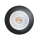 LEDlife Unni68 meubelspot - Gat: Ø5,6 cm, Afmeting: Ø6,8 cm, RA95, zwart, 12V DC