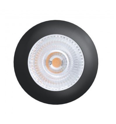 LEDlife Unni68 meubelspot - Gat: Ø5,6 cm, Afmeting: Ø6,8 cm, RA95, zwart, 12V DC