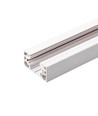 LEDlife 1 meter rail voor railspots - Wit, 1-fase, 1F3W, compleet met aansluiting en eindkap