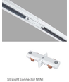 LEDlife mini connector voor railspots - Wit, 1-fase, 1F3W