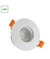 GU10 inbouwspot, IP65 - Wit, rond, zonder lichtbron