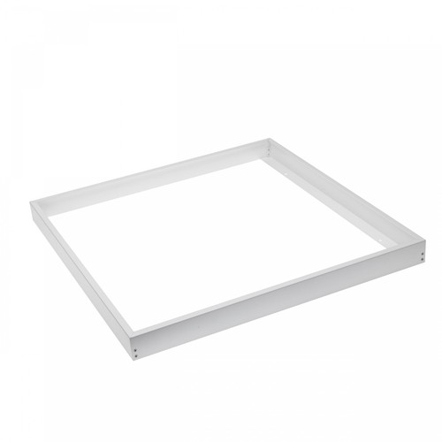 60x60 opbouwframe voor LED paneel - Wit, hoogte 4,5-5cm, voor Algine armaturen