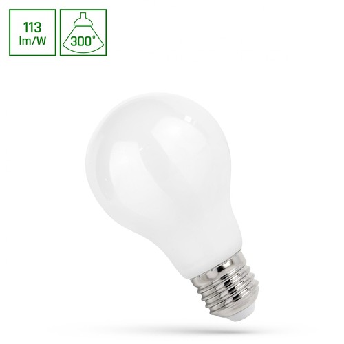 E27 8,5W LED lamp - A60, 950lm, 112lm/W, warm wit