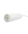 Madara GU10 hanglamp met ring - Wit, 1m snoer, Ø55x200mm, IP20, zonder lichtbron