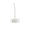 Madara GU10 hanglamp met ring - Wit, 1m snoer, Ø55x200mm, IP20, zonder lichtbron