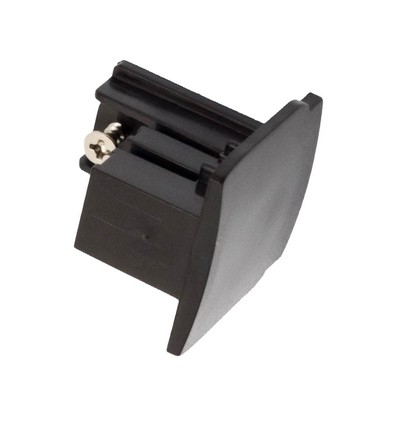 Eindstuk voor 3-fase rails - Zwart, Spectrum