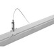 Ophangkabel voor 3-fase rails - Wit, 8m, Spectrum, 1 st.