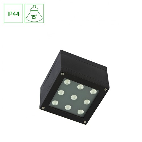 9W LED inbouwspot - 3000K (Warm wit), IP44