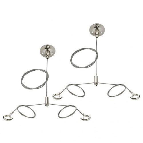 Draadset voor LED-paneel - 130 cm, geschikt voor 60x60 cm, 120x30 cm en 120x60 cm panelen