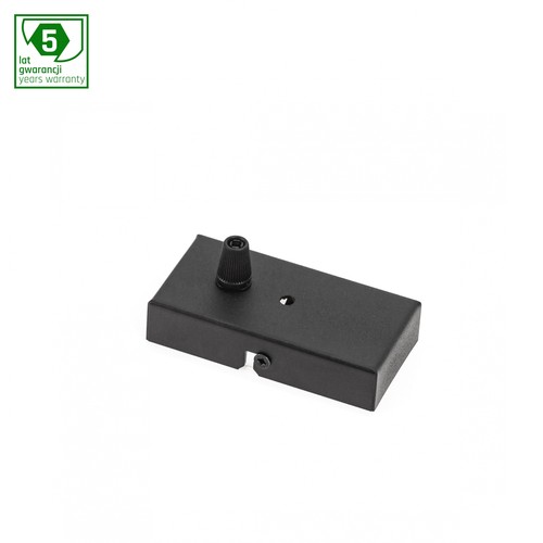 Zwarte montagebox staal - 102x52x22 mm, IP20, 5 jaar garantie