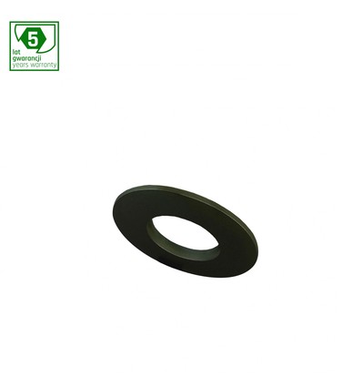 Zwarte LED wandlamp - IK07, aluminium, incl. driver