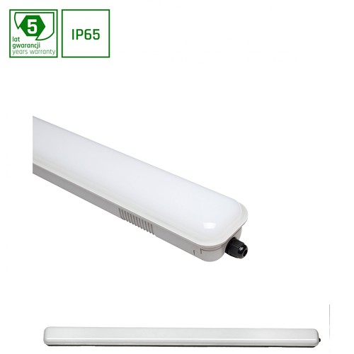 18W LED plafondlamp - Witte rand, 4000K, binnenshuis