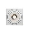 AR111 GU10 opbouwspot, wit - Vierkant, verstelbaar, 14,5 x 14,5 x 8,5 cm, zonder lichtbron