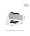 GU10 wandlamp met up/down licht - IP44 buiten, zonder lichtbron