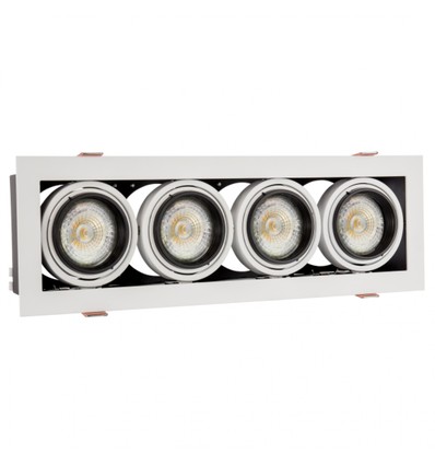 GU10 Wand/plafond spot - Wit, zonder lichtbron