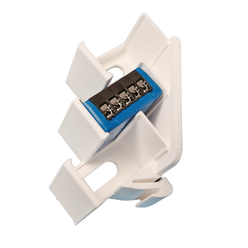 Shelly DIN-railhouder - 3 x Mini module