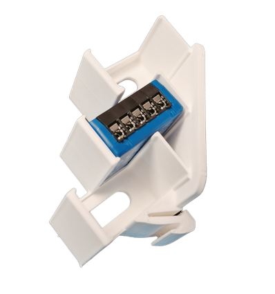 Shelly DIN-railhouder - 3 x Mini module