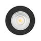 2.8W D1 Gen3 Full Spectrum LED inbouwspot RA97 - Zwart, 2700K