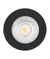 2.8W D1 Gen3 Full Spectrum LED inbouwspot RA97 - Zwart, 2700K