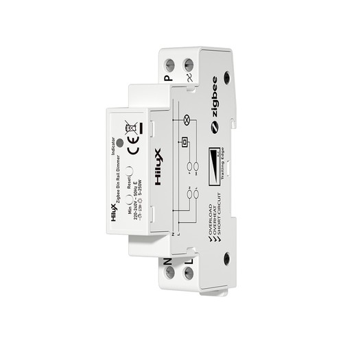 HiluX Zigbee DIN-rail dimmer - 250W