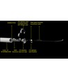 120cm 38W Dura69 LED-armatuur, doorgekoppeld - IP69, 150+lm/W, IK08
